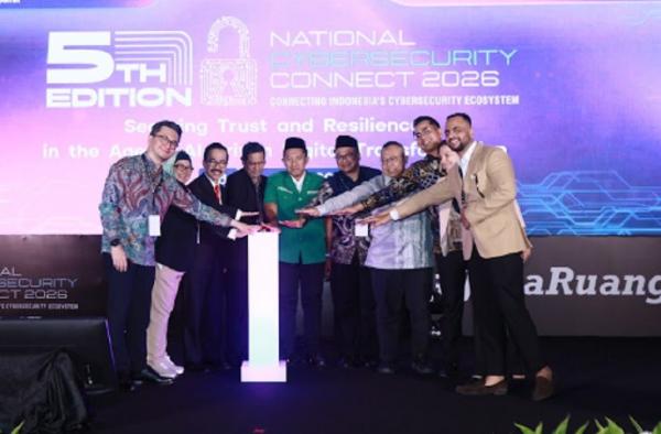 NCC National Cybersecurity Connect (NCC) 2026 resmi dibuka di Hotel Bidakara, Jakarta, Rabu (28/10/2026). (Foto: ist)