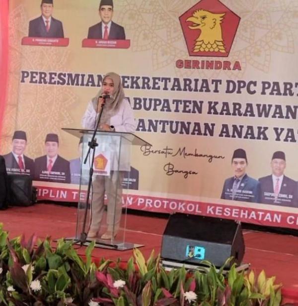 Gina Swara Sudah Mantap Incar Kursi Bupati Karawang di Tahun 2024