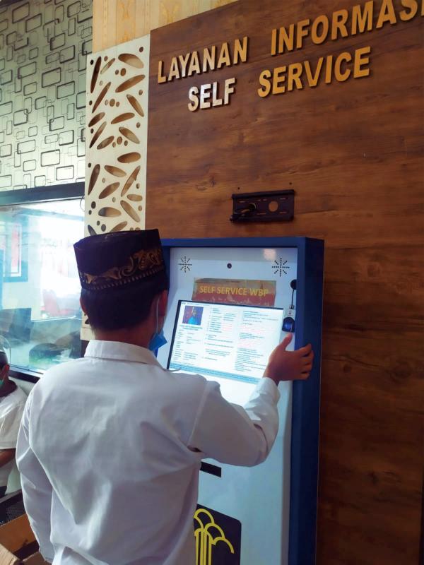 WBP Lapas Sidoarjo Bisa Mengetahui Akhir Masa Hukuman, Melalui Anjungan Mandiri