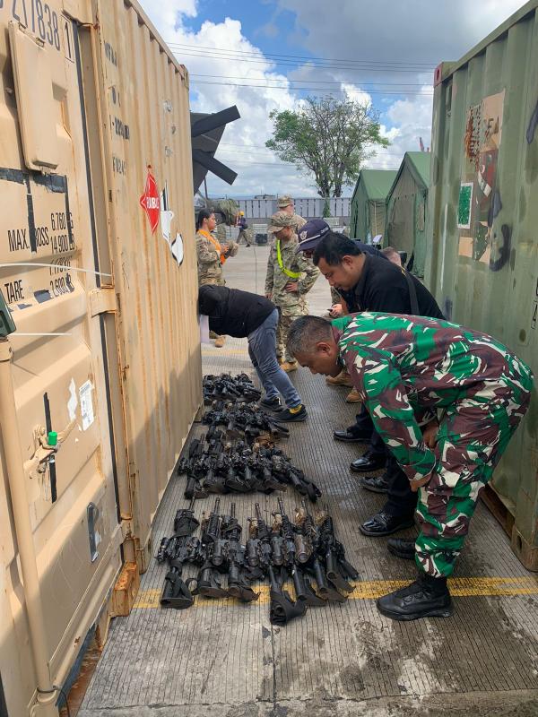 Ini Penjelasan Bea Cukai Perihal 1 Kontainer Senjata Tentara Amerika yang Disegel