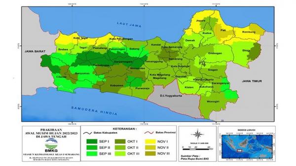 BMKG Imbau Warga Jateng Waspada Cuaca Ekstrem saat Datang Musim Pancaroba