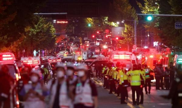 Jumlah Korban Tewas dalam Tragedi Halloween Itaewon Bertambah Jadi 154 Orang 