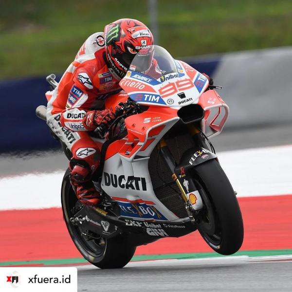 Ducati Sulit Belok, Pengakuan Lorenzo Saat Bela Team Ducati di Moto GP