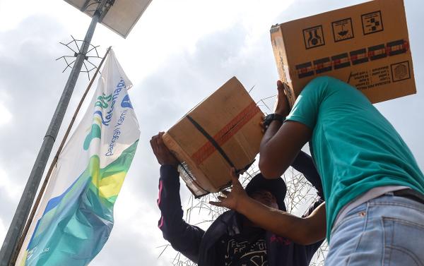 Pekerja Non Formal Pasar 16 Ilir Palembang Mendapat Perlindungan BPJS Ketenagakerjaan