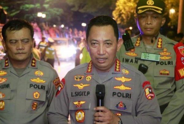 Kapolri Tinjau Kampung Tanah Merah Terdampak Kebakaran Depo Pertamina Plumpang