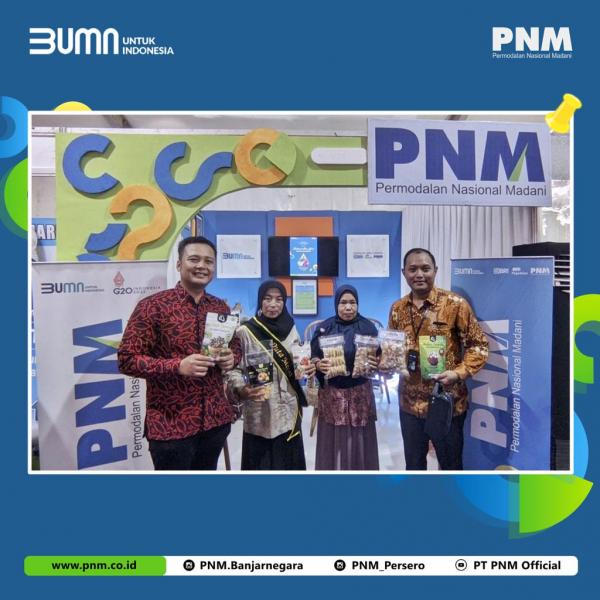 PNM Peduli UMKM, Dampingi Pelaku Usaha di Festival Produk Lokal Banjarnegara