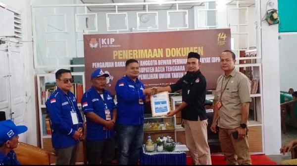 Daftarkan 30 Bacaleg, Partai Demokrat Aceh Tenggara Targetkan 1 Fraksi di DPRK