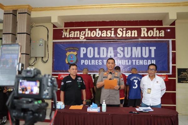 Polisi Limpahkan 5 Berkas Pelaku yang Merudapaksa Siswi SMA di Tapteng ke JPU