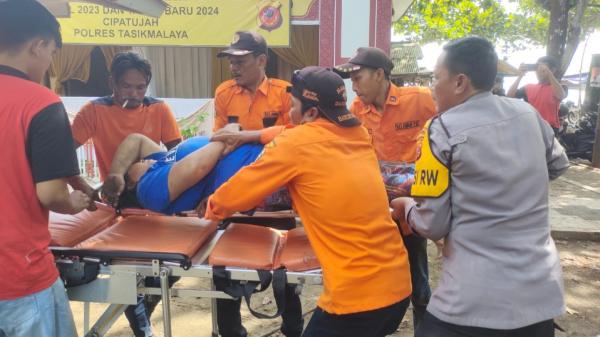 6 Wisatawan Terseret Ombak di Pantai Pasangrahan Cipatujah Tasikmalaya