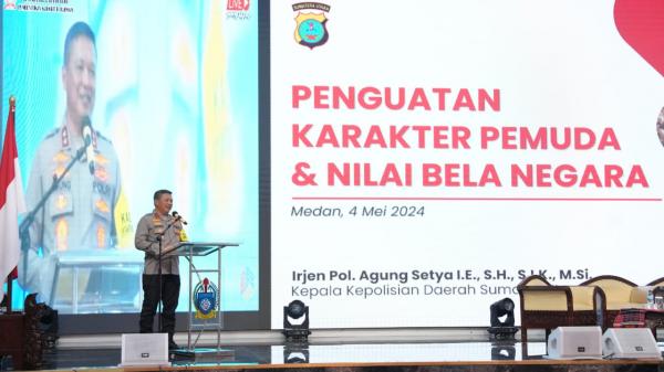 Seminar Tridimensi Bela Negara, Kapolda Sumut: Anak Muda Harus Mampu Kembangkan Potensi Diri