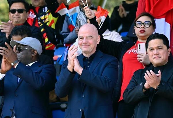Erick Thohir Dilantik jadi Menpora, Presiden FIFA: Semoga Sukses, Sahabatku