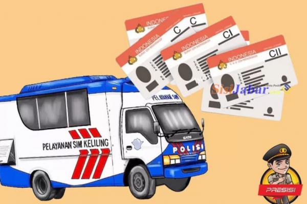 SIM Segera Habis? Ini Lokasi SIM Keliling Tangsel Hari Ini