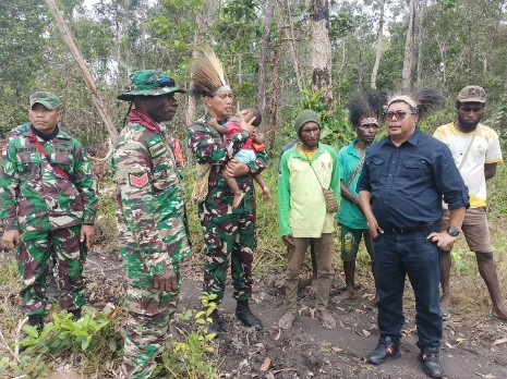 Kemhan dan Kementan Gelar Sosialisasi Pencetakan Sawah Satu Juta Hektar di Wanam