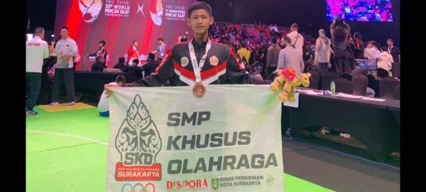 Atlet Silat Dari Perguruan Silat Merpati Putih Raih Juara ke-3 Pada Kejuaraan Dunia di Abu  Dhabi