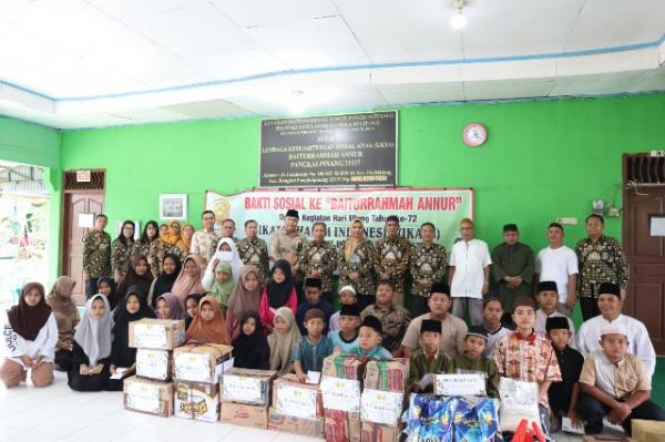 Berbagi Kasih dengan Panti Asuhan, IKAHI Babel Ingatkan Hakim Jaga Integritas dan Jujur