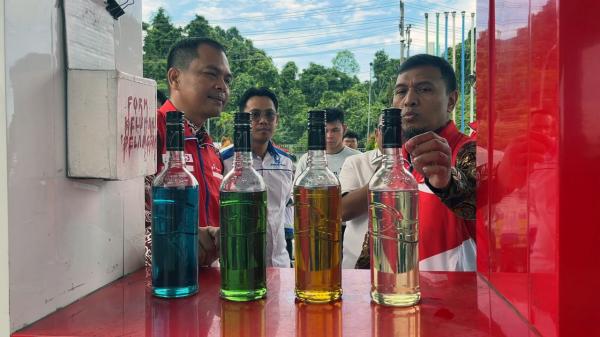 SIDAK SPBU : PERTAMINA PASTIKAN KETERSEDIAAN BBM AMAN DI KOTA SORONG JELANG LEBARAN