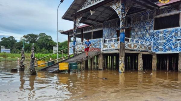Curah Hujan Tinggi, 7 Desa di Kutai Kartanegara Terendam Banjir
