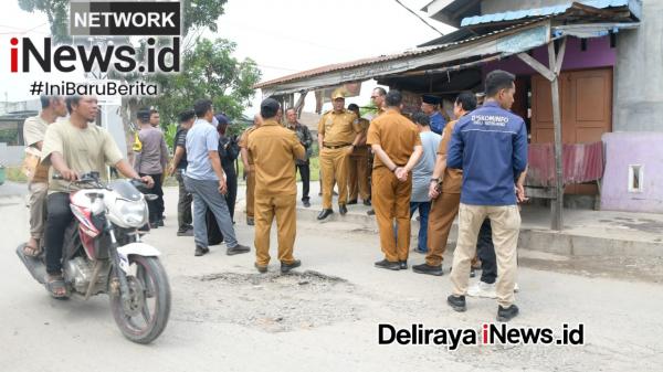 Jalan Pendidikan Sei Rotan Segera Diperbaiki