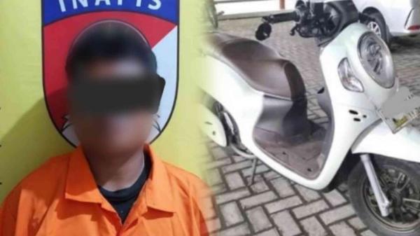 Pinjam Motor Tak Dikembalikan, Pemuda Asal Baron Ditangkap Polisi