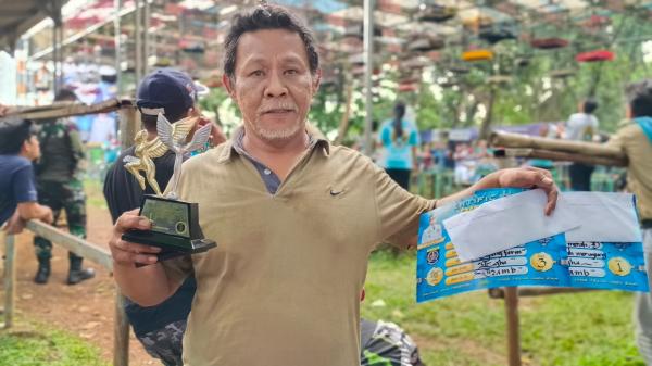 Bad Boy Pintar Berkicau, Sabet Juara Lomba Kicau Burung Piala Wali Kota Depok 2025