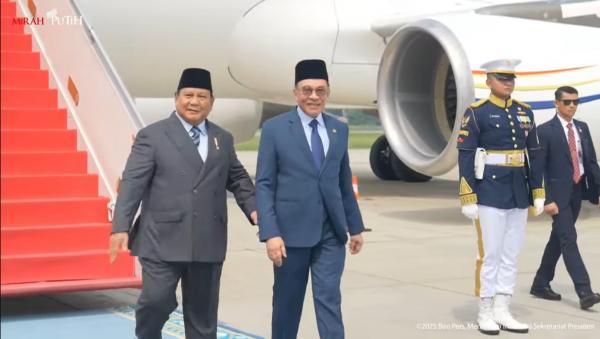 Prabowo: Indonesia dan Malaysia Sepakat Dukung Palestina dan Solusi Dua Negara