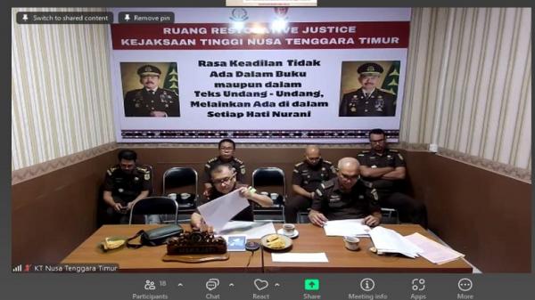 Kejari Sabu Raijua Hentikan Penuntutan Kasus Pencurian HP dengan Restorative Justice