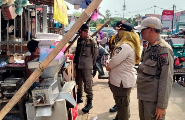 Penertiban PKL Vila Pamulang Tak Langsung Dibongkar, Pedagang Ajukan Relokasi