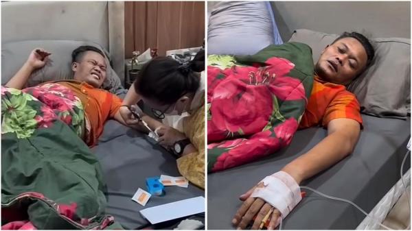 Viral! Sule Terbaring Sakit dan Merintih Kesakitan, Ini Kondisi Kesehatannya