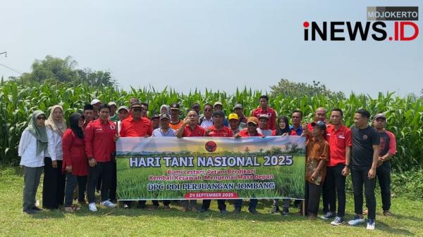 Hari Tani, PDI Perjuangan Jombang Tekankan Pentingnya Inovasi untuk Kedaulatan Pangan