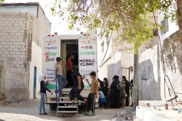 Tim Medis Indonesia Beri Pengobatan Gratis untuk Pengungsi Gaza di Yordania