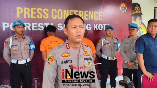 Pelaku Aniaya Tukang Bakso Berhasil Ditangkap, Kapolresta Sorong: Tak Ada Tempat bagi Penjahat
