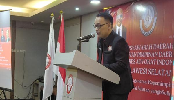 Achyar H Maya Resmi Nahkodai DPD KAI Sulsel, Fokus Perkuat Profesionalisme Advokat