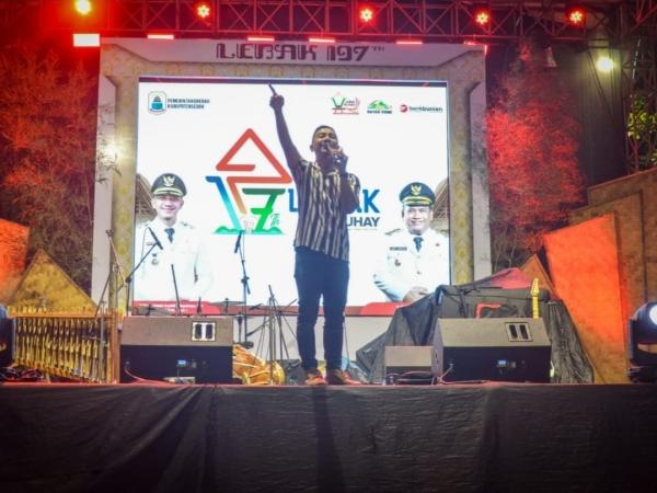 HUT ke–197 Kabupaten Lebak Diwarnai Penggalangan Bantuan Bencana