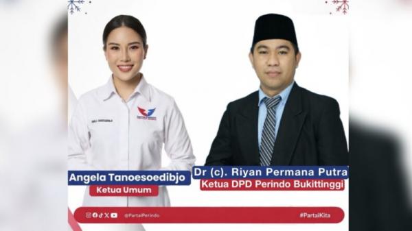 Regenerasi Politik Bukittinggi, Ketua Perindo Riyan Permana Putra Masuk Radar Figur Masa Depan
