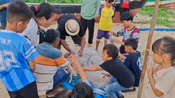 Tim SAR Gabungan Temukan Jaring Diduga Milik Nelayan Bangka Barat yang Hilang