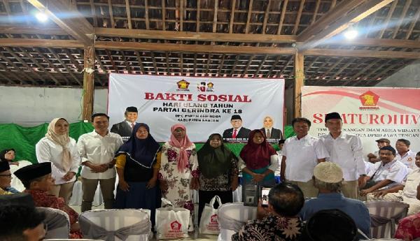 DPC Partai Gerindra Sragen Tegaskan Komitmen Kawal Program Presiden Prabowo