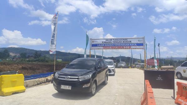 Jalan Tol Bocimi Fungsional Masih Sepi, Jakarta-Sukabumi Ditempuh 2,5 Jam