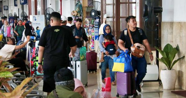Volume Penumpang di Wilayah Daop 7 Madiun Pecah Rekor pada H2 Idul Fitri 1447 H