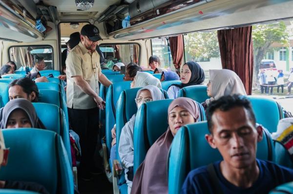 Program Mudik dan Balik Gratis Pemprov Jateng Lebaran 2026 Fasilitasi 21.975 orang
