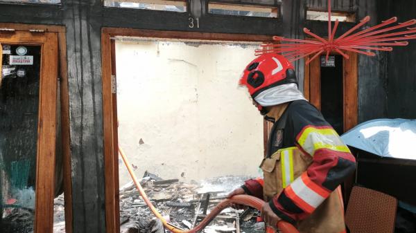 Tiga Rumah di Bogor Selatan Ludes Terbakar, Diduga Akibat Korsleting Listrik
