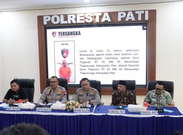 Pengasuh Ponpes di Pati Ditangkap Polisi di Wonogiri Terkait Dugaan Pencabulan Santriwati