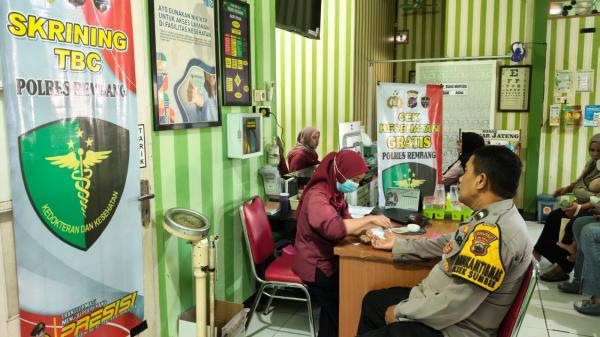 Ribuan Bhabinkamtibmas Polda Jateng Jalani Skrining TB Paru sebelum Terjun ke Masyarakat