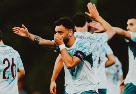 Portugal Taklukkan Chile, Selebrasi Tarian Kicau Mania Bruno Fernandes Viral, Indonesia Mendunia