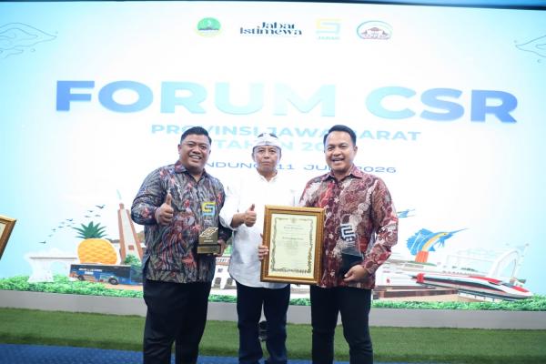 Perusahaan Ini Borong Dua Penghargaan Forum CSR Jawa Barat 2026