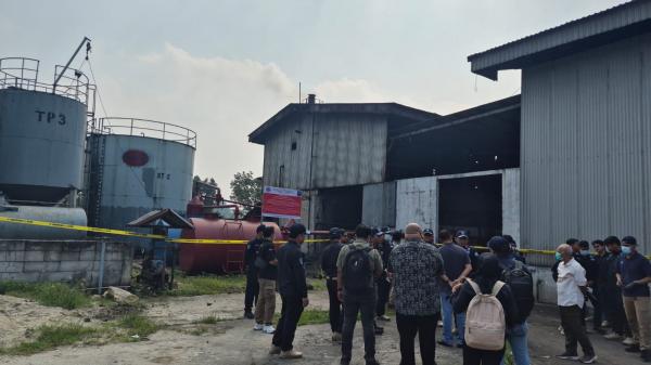 KLH Segel Pabrik Pengolahan Oli Bekas di Tangerang, Diduga Cemari Lingkungan