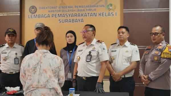 Sembunyikan Sabu-Sabu di Organ Vital, Pengunjung Lapas Porong Dibekuk