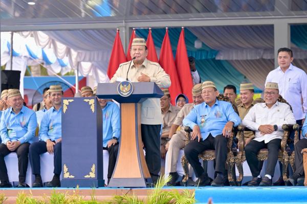 Respons Spanduk Peserta di Gorontalo, Presiden Prabowo Sentil Pihak yang Menolak MBG