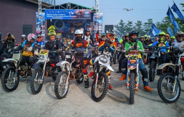 700 Rider Jelajahi Jalur Grand Canyon Cirebon di TS Jabar Ngahiji #16