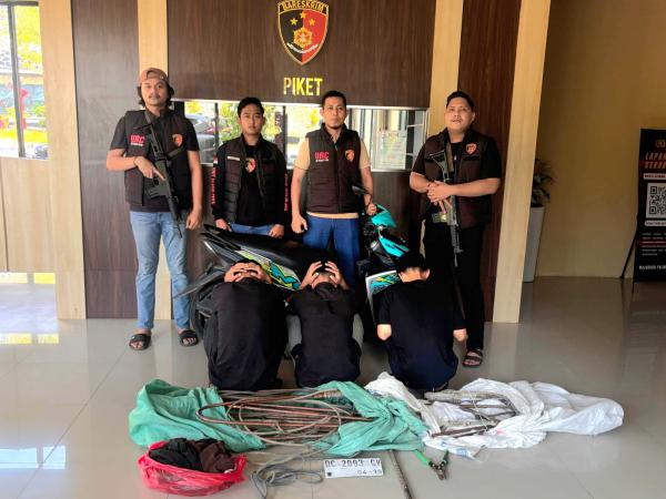 Curi Tembaga Menara PLN Senilai Rp 80 Juta, 3 Pria di Mamuju Ditangkap Polisi