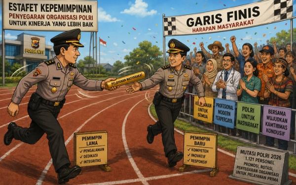 Mutasi 1.121 Personel Polri, Pembentukan Polres Baru hingga Promosi 45 Polwan